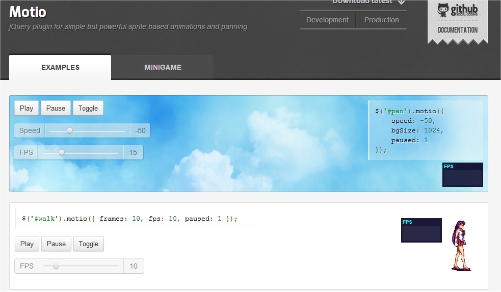 Motio - plugin jQuery