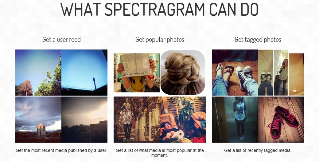 SpectragramJS - plugin jQuery